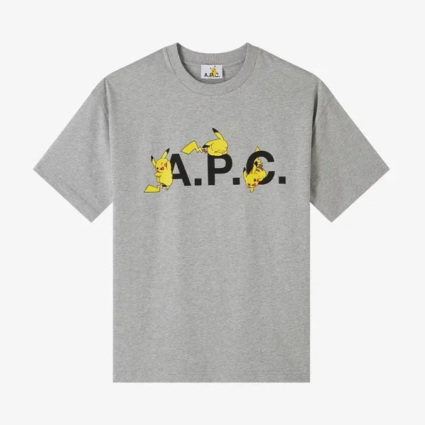 Футболка Pokémon x A.P.C. Pikachu T-shirt A.P.C., мультиколор