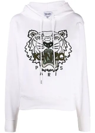 Kenzo худи с вышивкой Tiger