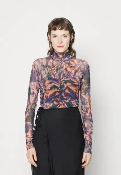 Блузка с длинными рукавами EWA Gestuz, многоцветный