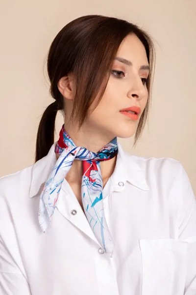 Шейный платок женский Madame Polo 5783, разноцветный (доставка из-за рубежа)