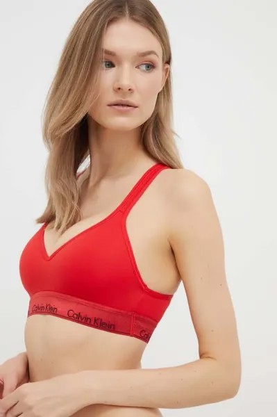 Бюстгальтер Calvin Klein Underwear, красный