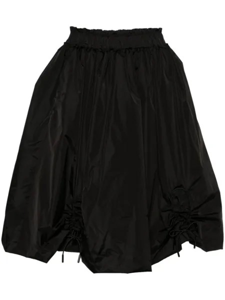 Simone Rocha пышная юбка со сборками, черный