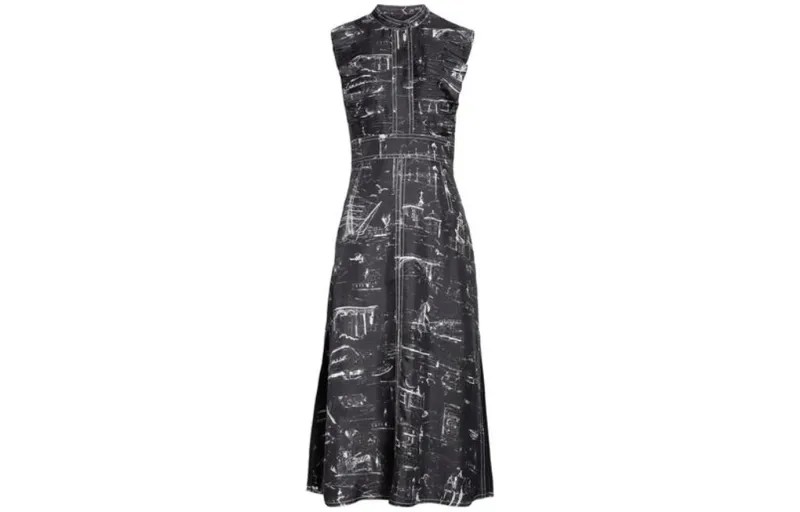 Женское платье без рукавов Burberry, цвет Black