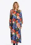 Дневное платье IM BLURRY FLOWER LOOK Rich & Royal, красный