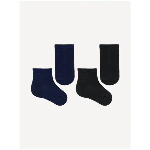 Носки детские Капризуля 222с57 р-р 14-16 рис. 1 цв черный, темно-синий набор из 2 шт