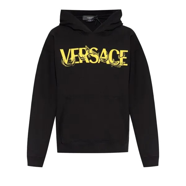 Толстовка с вышивкой Versace Черный