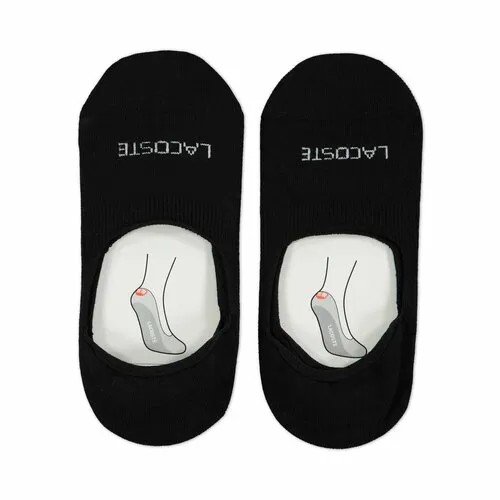 Подследники LACOSTE, комплект, 2 пары, размер T2, черный