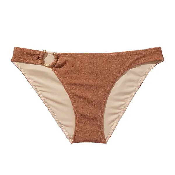 Плавки бикини Victoria's Secret Swim Shimmer Classic, коричневый
