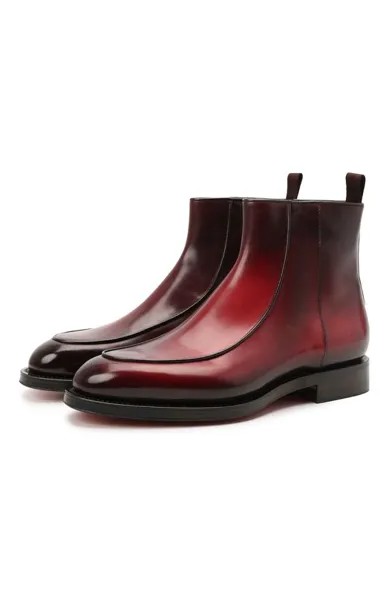 Кожаные сапоги Santoni