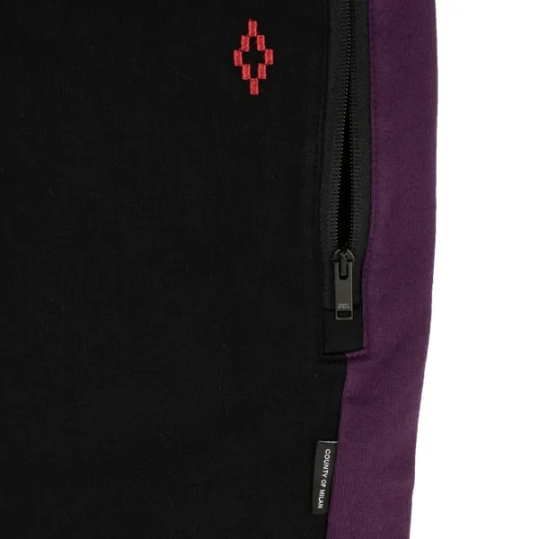 Двухцветные Спортивные Штаны Marcelo Burlon - Черный, черный