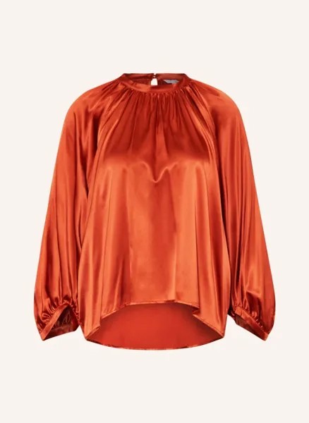 Блузка-рубашка mabe из шелка  Sophie, оранжевый