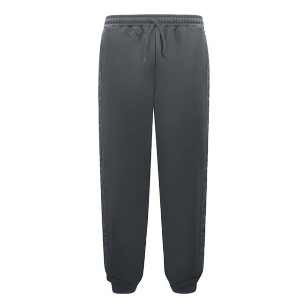 St4177 102 спортивные брюки с тесьмой в тон Fred Perry, черный