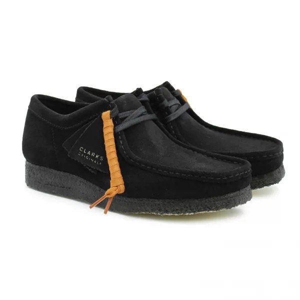 Мужские полуботинки Clarks(Wallabee 26155519), черные