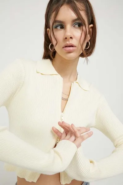 Кардиган Guess Originals, желтый