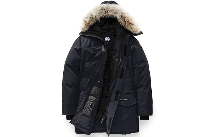 Мужской пуховик Canada Goose, темно-синий