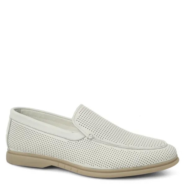 Лоферы мужские Tendance TMB2621-19 белые 39 EU
