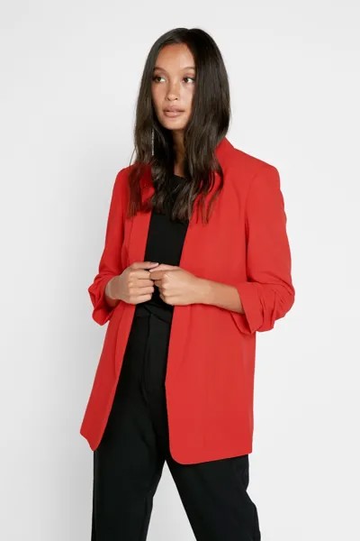 Свободная куртка Pieces Workwear с присборенными рукавами PIECES, красный