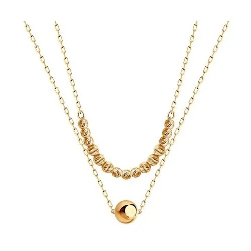 Колье Diamant, золото, 585 проба, длина 45 см.
