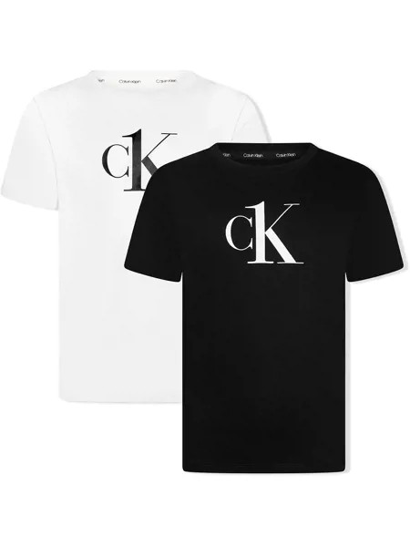 Calvin Klein Kids комплект из двух футболок с логотипом