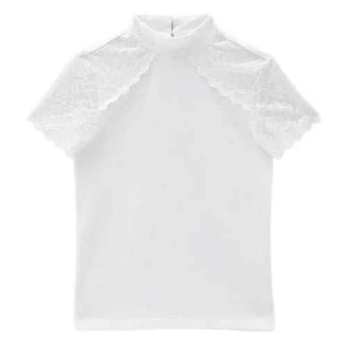 Блузка детская для девочек ACOOLA белая, размер 140