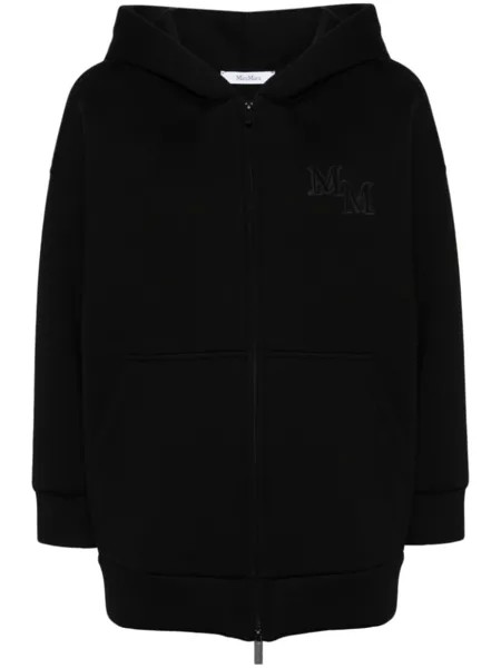 Max Mara куртка Obbia с капюшоном, черный