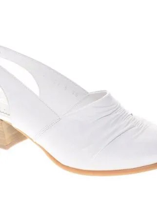 Туфли Olivia женские летние, размер 40, цвет белый, артикул 02-31591-5