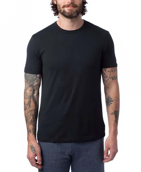 Мужская модальная футболка tri-blend с круглым вырезом Alternative Apparel, мульти