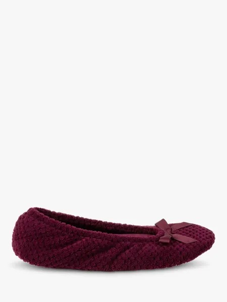 Балетки Terry Popcorn Ballet Slippers, бордовый