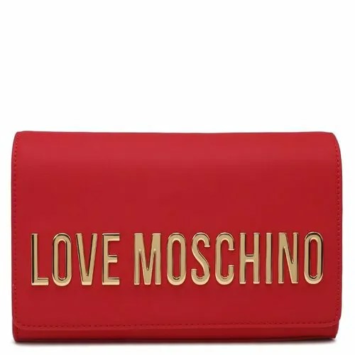 Сумка клатч LOVE MOSCHINO, красный