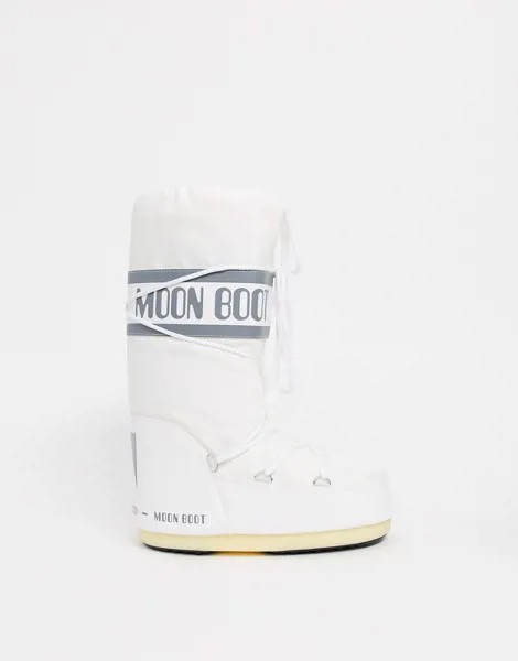 Белые зимние ботинки Moon Boot - Icon-Белый