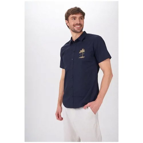 Рубашка Tom Farr T M7005.67 (804-1-coll) Синий XL