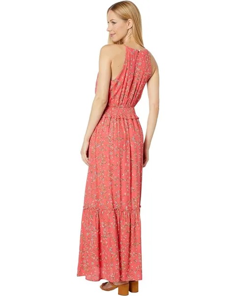 Платье Lost + Wander Everyday Adventure Maxi Dress, цвет Coral Floral