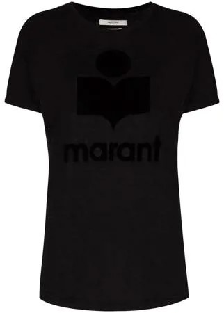 Isabel Marant Étoile футболка Koldi с логотипом