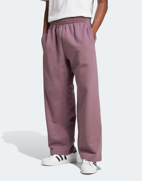 Adidas Originals – Premium Essentials – фиолетовые джоггеры с прямым низом