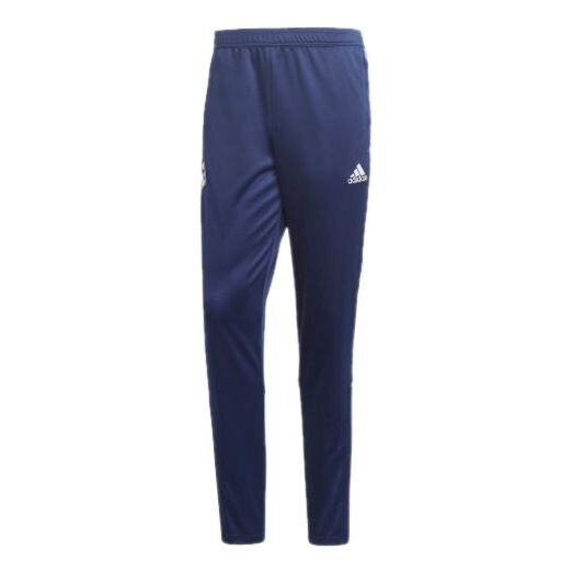Спортивные штаны adidas Real Travel Pnt Real Madrid Soccer/Football Sports Long Pants Navy Blue, синий