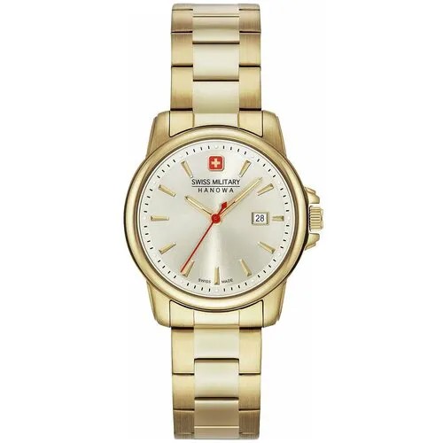 Наручные часы Swiss Military Hanowa Ladies Швейцарские наручные часы Swiss Military Hanowa 06-7230.7.02.002, золотой
