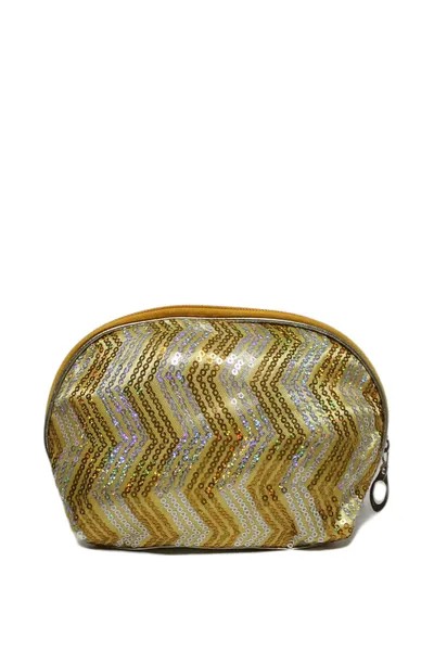 Косметичка женская Zemsa 3003829 золотистая