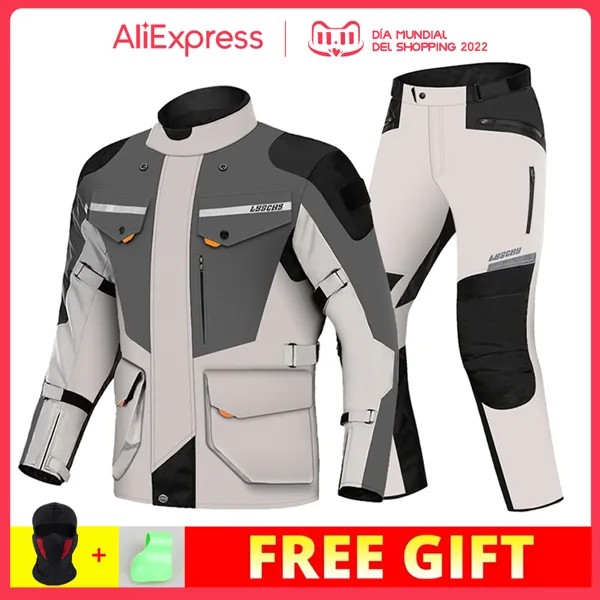 Мотоциклетная куртка LYSCHY, летняя куртка для езды на мотоцикле, дышащий водонепроницаемый защитный костюм