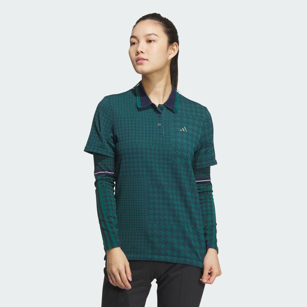 Поло Adidas PRIMEKNIT Side seamless short sleeve shirt with arm covers, цвет College Navy
