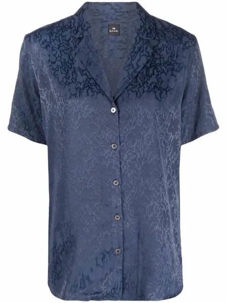 PS Paul Smith блузка с цветочным принтом