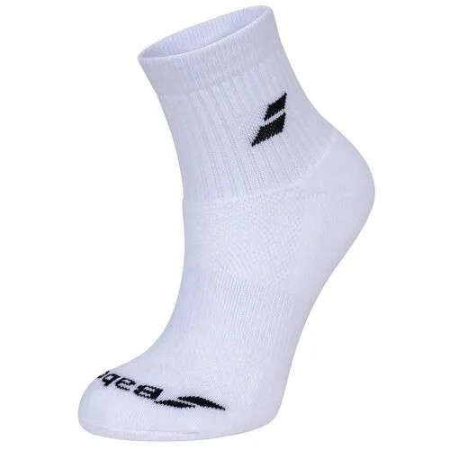 Носки для тенниса Babolat Quarter Socks 3 пары, размер 39-42