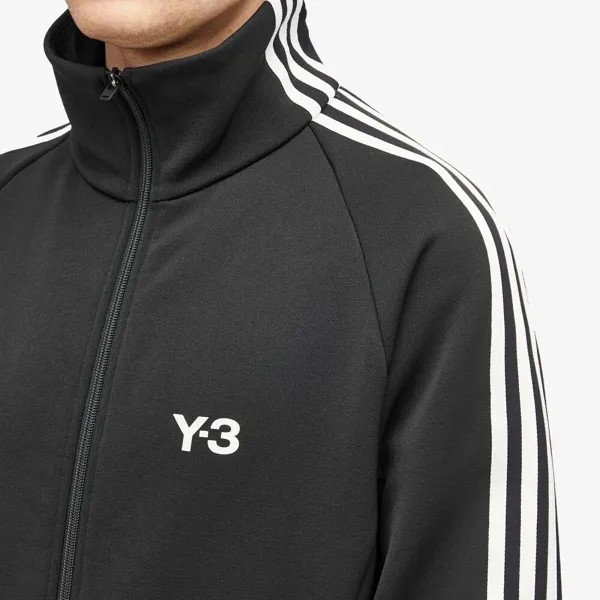 Y-3 Спортивный топ с 3 полосками, черный