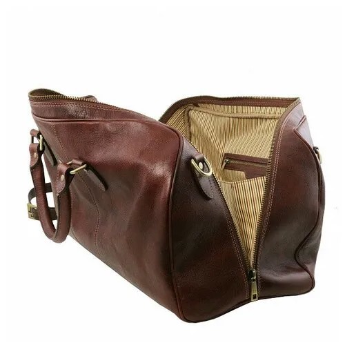 Дорожная сумка Tuscany Leather TL141657 темно-коричневый