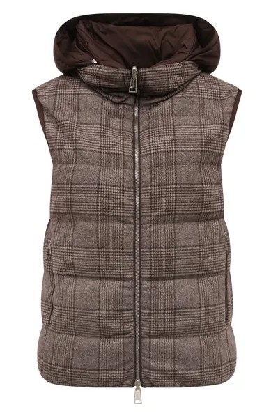 Жилет из шерсти и кашемира Kiton