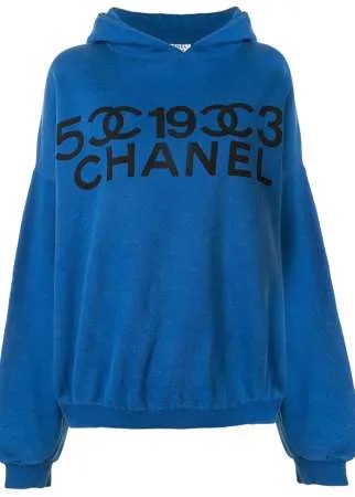 Chanel Pre-Owned худи с логотипом