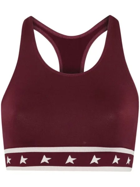 Golden Goose спортивный топ Gabry, фиолетовый