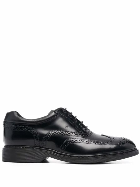 Hogan туфли оксфорды, черный