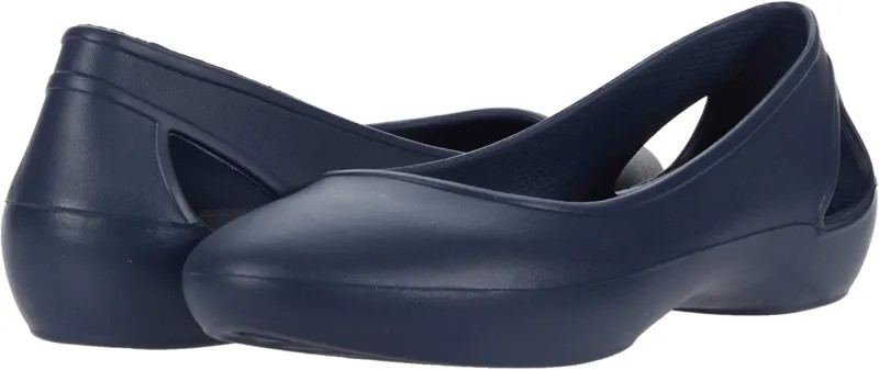 Балетки Laura Flat Crocs, темно-синий