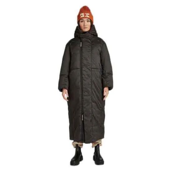 Парка G-Star Whistler Padded Extra Long, черный