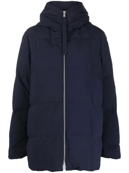 Jil Sander пуховик на молнии, синий